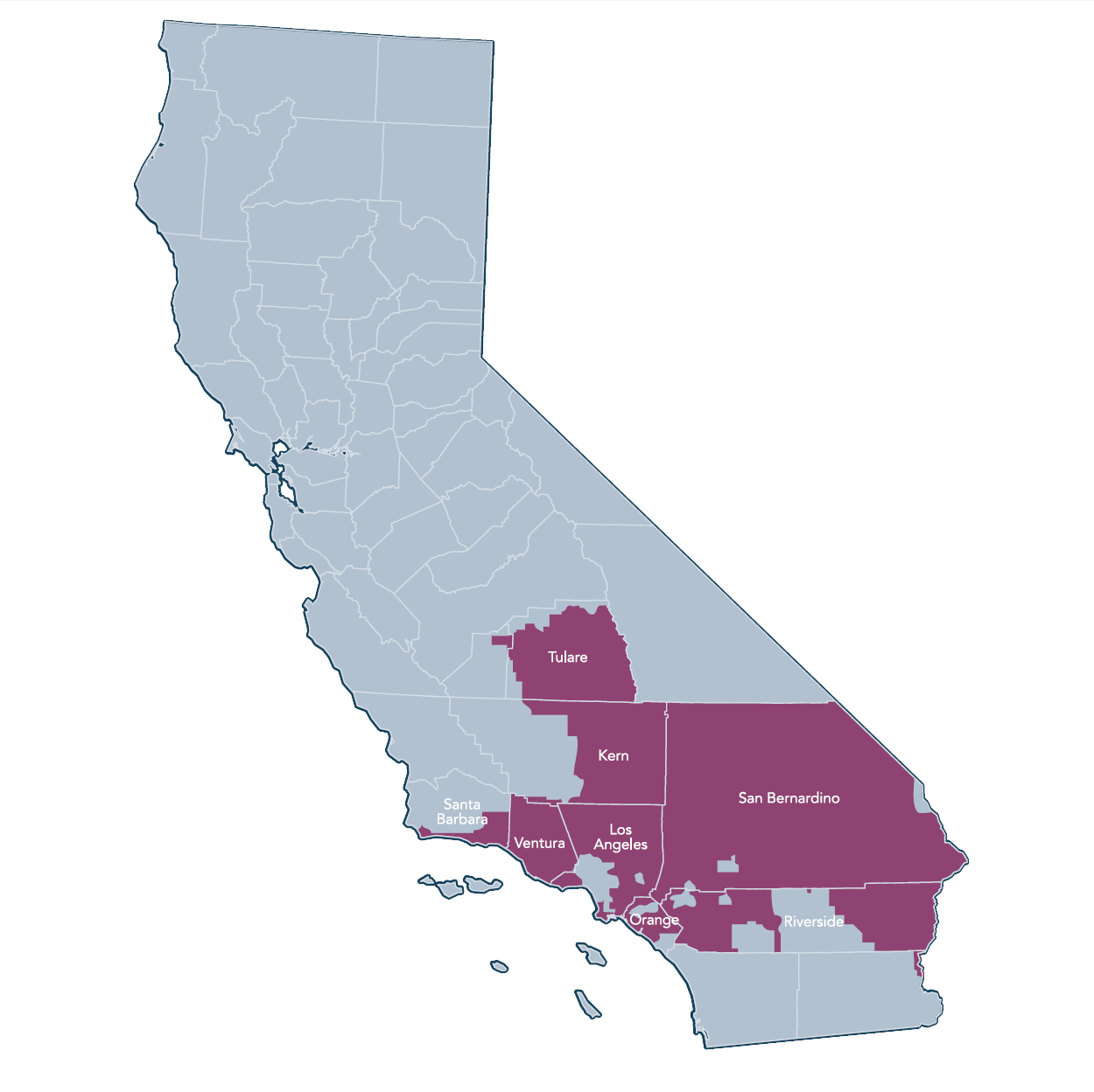 CA Territory Map