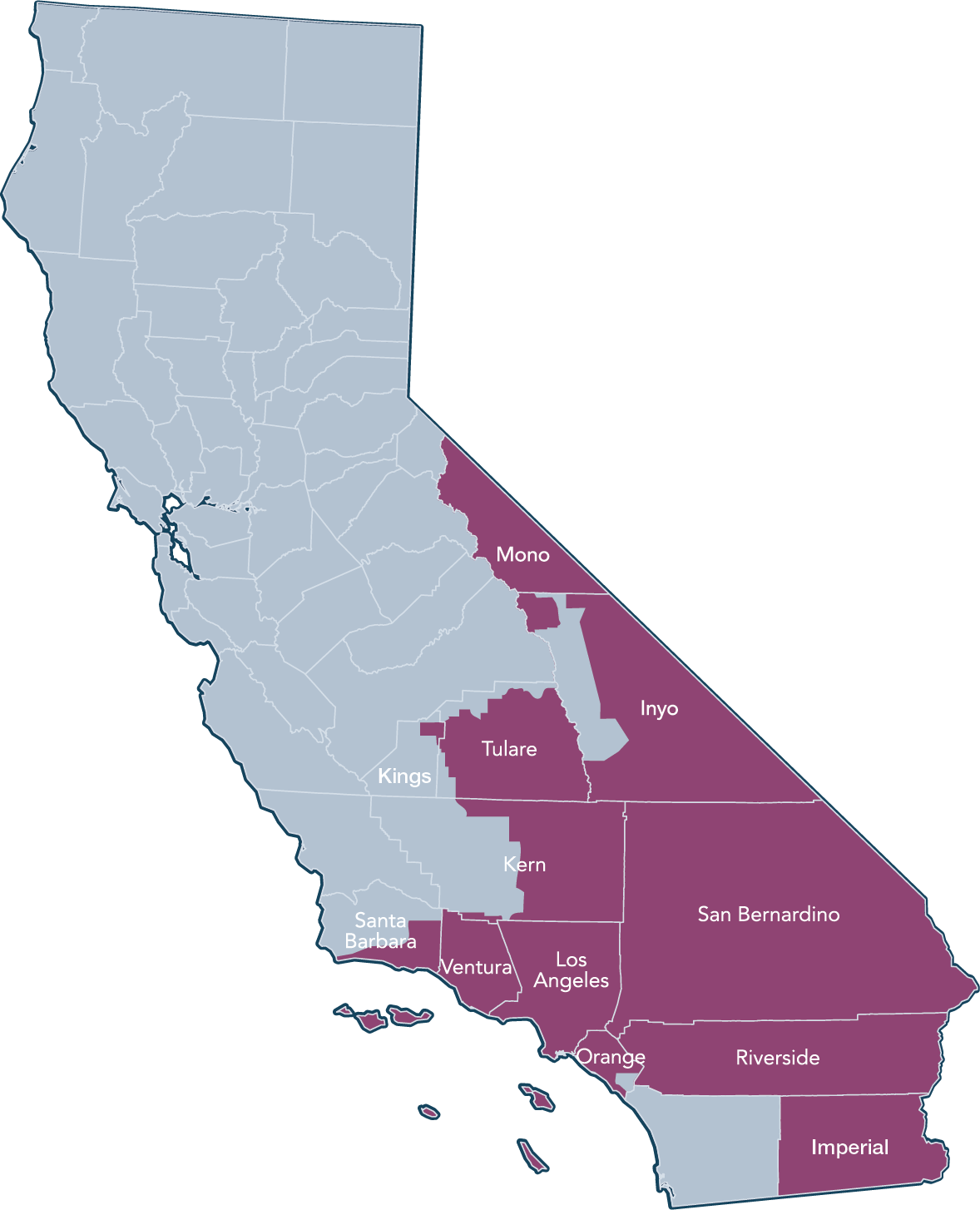 CA Territory Map