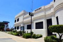 Maywood police department exterior